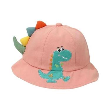 Imagem de Chapéu De Sol Infantil Dinossauro Primavera Verão Chapéu De Balde Para