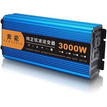 Imagem de 3000W 4500W 6000W 8000W 12000W Inversor De Energia De Onda Senoidal Pura DC 12V/24V/48V Para AC 230V / Conversor 240V Com Tomadas AC && USB,3000W,24V,Collector88