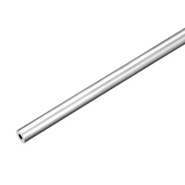 Imagem de Tubo reto redondo de alumínio 6063 sem costura 3 cm de comprimento 0,117 polegadas ID 0,273 polegadas OD