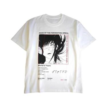 Imagem de Camiseta De Manga Curta Chainsaw Man, Álbum Japonês, Casal Guerra Demô