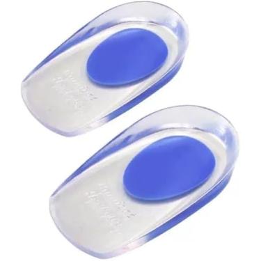 Imagem de Palmilha Ortopédica Silicone Gel Protetora de Calcanhar Calçado Sapato Conforto e Alívio de Dor Calcanheira Em Gel Para Esporão De Calcâneo E Esporte, Tamanho Único, PREMIUM