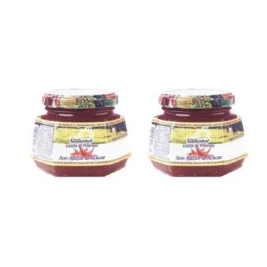 Imagem de Kit com 2 Potes de Geleia Diet De Pimenta 270g Fazenda Sonnenhof
