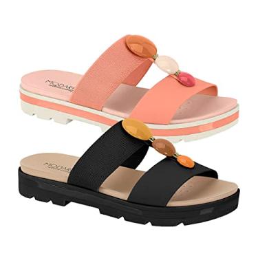 Imagem de Sandália Flatform Duas Tiras Feminina Modare 7132.128