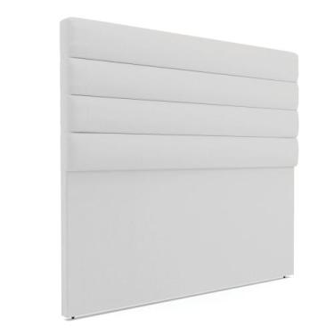 Imagem de Cabeceira California Para Cama Box Casal 140 cm Linho - D'Rossi - DRos