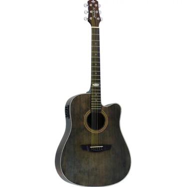 Imagem de Violão Eletroacústico Strinberg Sd200c Aço Fosco Tobacco Satin