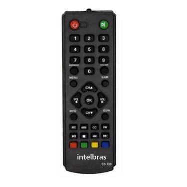 Imagem de Controle Remoto Para Conversor Digital Intelbras Cd 730