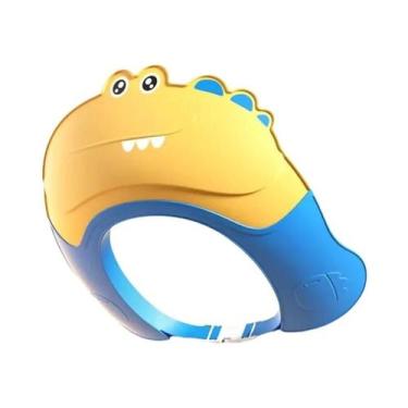 Imagem de Touca De Banho Ajustável Para Bebês, Protetor De Ouvido Infantil, Escu