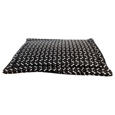 Imagem de Colchonete Pet  Camas para Cachorros e gatos preto tamanho G