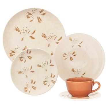 Imagem de Aparelho de Jantar Chá 20 peças Oxford Unni Orquídea, Colorido