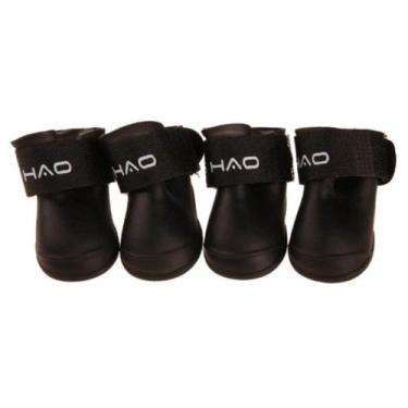 Imagem de Bota Sapato de Cachorro Pet Botinha Impermeável Protetor Pata Patinha 