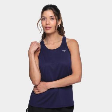 Imagem de Regata Mizuno Nirvana Feminina, Azul escuro, G