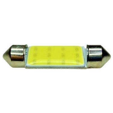 Imagem de Lâmpada torpedo led cob 39mm super branco luz teto unidade - NTV SOM A