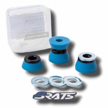 Imagem de Amortecedores Skate BRATS BUSHING PRO CONE - BRATS WHEELS, Azul claro