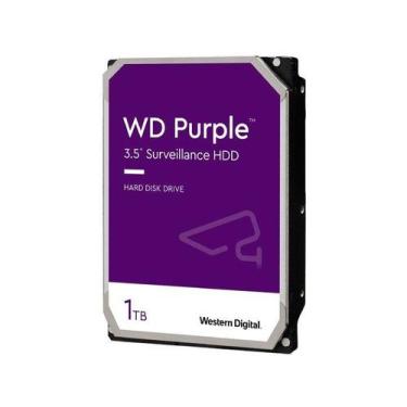 Imagem de HD 1 TB Sata - CFTV Purple WD 11PURZ - System Security Force - Western