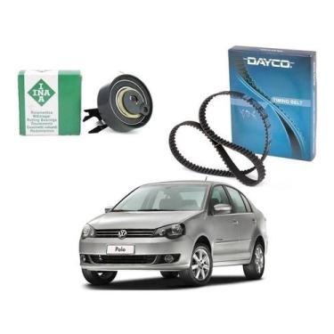 Imagem de Kit Correia Dentada Tensor Polo Sedan 1.6 8v 2008 A 2014 - Dayco