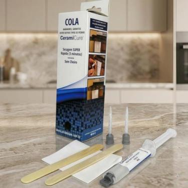 Imagem de Cola Super Rápida Para Mármores e Granitos - Ceramicure