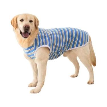 Imagem de Colete Sem Mangas De Verão Para Cães De Médio E Grande Porte, Pijamas 