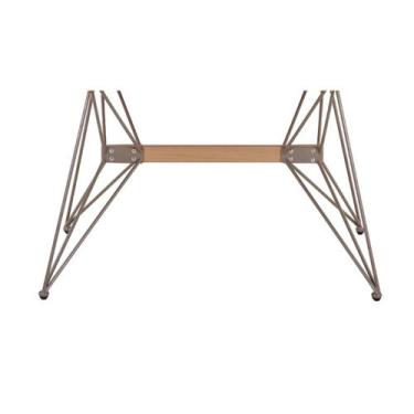 Imagem de Base para Mesa em Aço Pintado Compatível com Tampos Retangular Liverpo