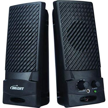 Imagem de Bright, Caixa de Som USB, Controle de Volume, 2 Canais, Surrounding, Com Saída para Fone, Bivolt