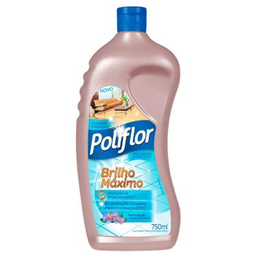 Imagem de Cera Auto Brilho Líquida poliflor Brilho Maximo Incolor 750ml