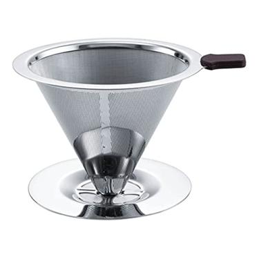 Imagem de Coador Filtro Café Permanente Aço Inox Sem Uso De Papel