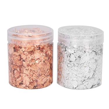 Imagem de Crazy Sales Flocos dourados para unhas, arte de unha, materiais de boa condição, brilho incrível, fácil de carregar para casa, loja de manicure, salão de beleza