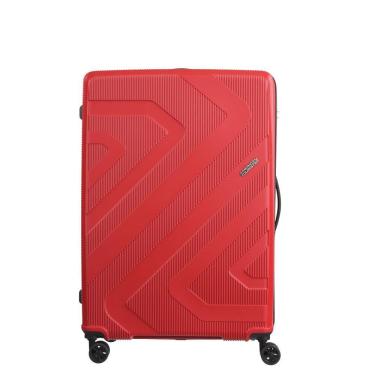 Imagem de Mala Grande para Viagem Polipropileno American Tourister Camboriu Cadeado Tsa Rodas 360º Vermelha