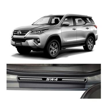 Imagem de Kit Soleira Toyota SW4 2006 A 2018 4P Elegance Premium