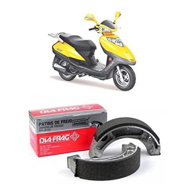 Imagem de Patim Lona Freio Dia-frag Dafra Super 100 Smart 125 2009-14