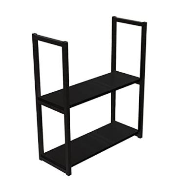 Imagem de Prateleira Industrial com 2 Prateleiras 60x20 Brasforma PIP1-6020-Preto