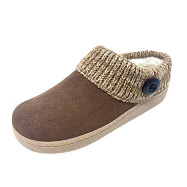 Imagem de Clarks Pantufa Feminina de Malha Scuff Mule, Lt Brown, 7