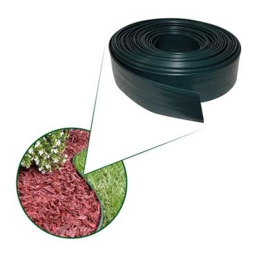 Imagem de Separador de Grama Limitador Divisor de Jardim 100 Metros com Borda