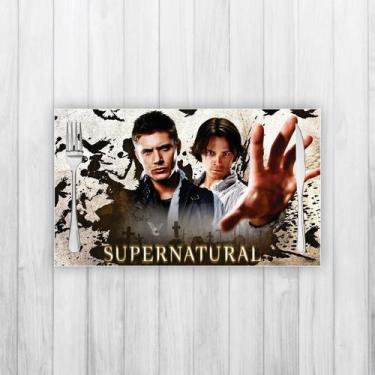 Imagem de Jogo Americano 2 Un Retangular Neoprene Supernatural - Criative Gifts