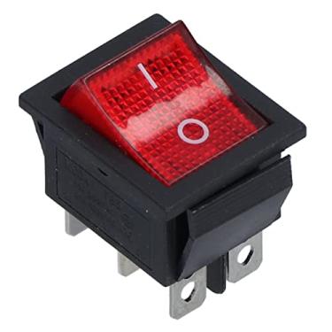 Imagem de Interruptor Oscilante VBESTLIFE, Interruptor Oscilante Tipo Navio de 6 Pinos, Corrente de Corte e Conexão, Interruptores EletrôNicos de Motor para Desligar Motores