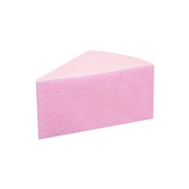 Imagem de Kit com 8 Esponjas para Maquiagem Rosto Triangulares Tipo Fatia