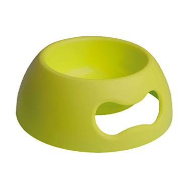 Imagem de Petego Tigela de água e comida para animais de estimação da United Pets Pappy, verde, comporta 1020 g