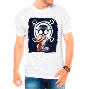 Imagem de Camiseta Anime One Pieces Desenho Masculina09 - Design Camisetas