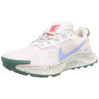 Imagem de NIKE Tênis de corrida feminino W Pegasus Trail 3, Lt Rosa Macio Alumínio Magic Ember Bicoastal Oil Green Phantom, 4.5 UK