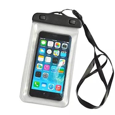 Imagem de Geral Case À Prova D'agua para Celular - Smartphone - Universal - Compatível com Celulares Grandes - Touch Screen Funciona Perfeitamente - Transparência 100% Nítida - Profundidade Tolerante 4 Metros