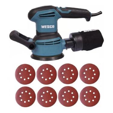 Imagem de Lixadeira Roto Orbital 5`` 125Mm 400W Ws4265 Wesco + 8 Lixas