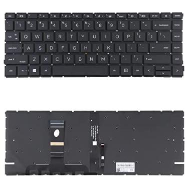 Imagem de Acessórios para reposição de laptop Para o teclado HP ProBook 440 G8 445 G8 US Versão com luz de fundo