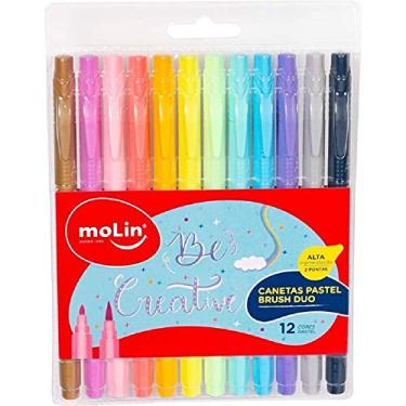 Imagem de Canetas Pastel Brush Duo Bolsa c/ 12