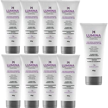 Imagem de Kit 9 Clareador de Virilha Axila Cotovelo Joelho Corpo Todo