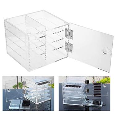 Imagem de Caixa De Acrílico De 8 Camadas, Organizador De Maquiagem Para Extensão De Cílios, Estojo De Cosméticos