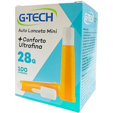 Imagem de Auto Lanceta G-Tech Mini 28G caixa com 100 unidades