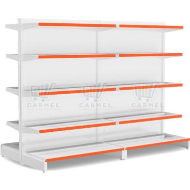 Imagem de Gôndola Expositora Mercadoria para Mercado Loja Comércio Centro 1 Inicial e 1 Continuação 1,70m - Amapá