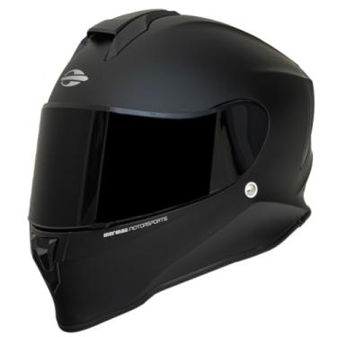 Imagem de Capacete de Moto Mormaii M1 Preto Fosco Original Masculino Feminino Esportivo Com Narigueira Fechado (56)
