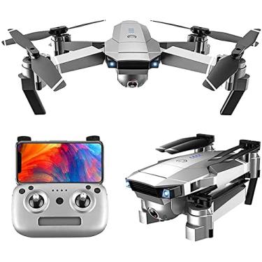 Imagem de Drone dobrável fotografia aérea HD profissional 4K controle remoto quadricóptero modelo de longa vida útil helicóptero ao ar livre, um gimbal mecânico de dois eixos, transmissão de imagem 5G HD 40Mp