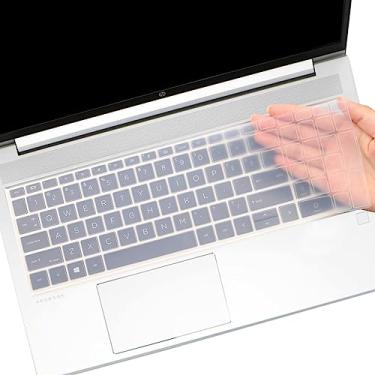 Imagem de Capa de teclado para HP ProBook 450 G8 G9 G10 / ProBook 455 G8 G9 G10 /ProBook 650 G8/HP Zbook Power G8 G9 39.6 cm Capa protetora de teclado (não serve para ProBook 450 455 650 G6 G77) ) -
