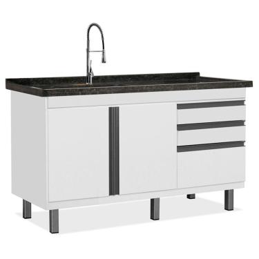 Imagem de Gabinete de cozinha Vitória para pia de 1,14 m